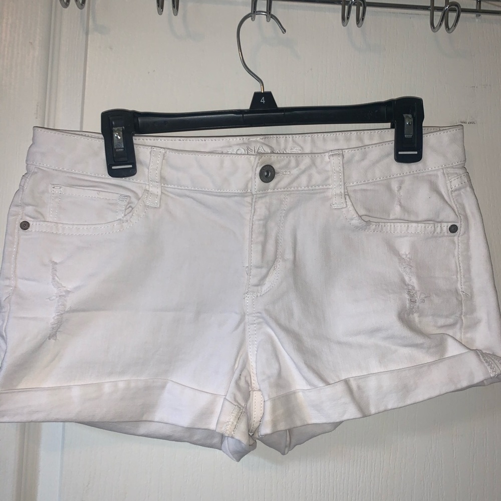 White shorts
